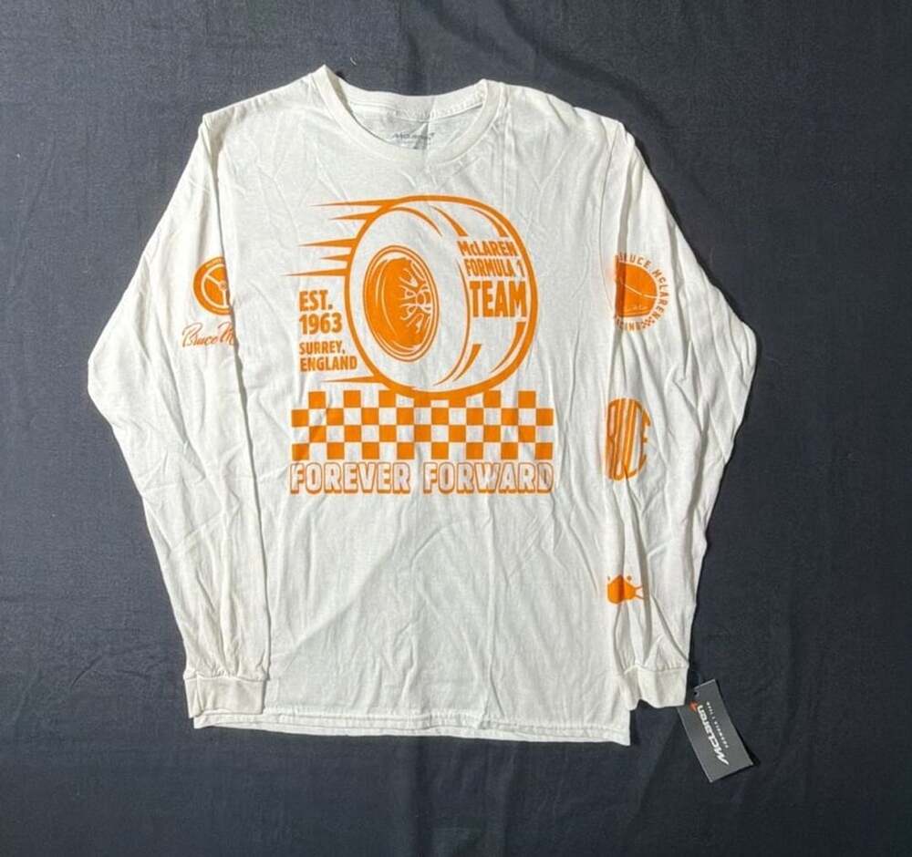McLaren F1 Team Bruce 58 Long Sleeve T-Shirt